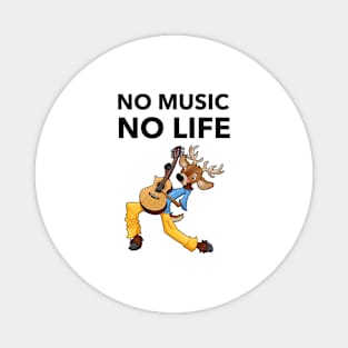 No Music No Life Magnet